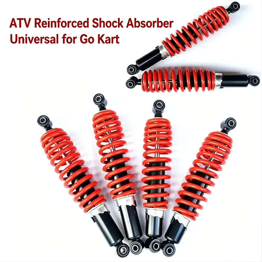 Motorcycle Modified 4‑Wheel Go Kart ATV Front Rear Reinforced Shock Absorber Heavy‑Duty Rear Suspension Spring For Daxiong Xiaon