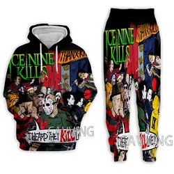 Eis neun tötet Band 3d gedruckt lässige Hoodies Kapuze Sweatshirt Hosen Jogging hose Hosen Anzug Kleidung Frauen/Männer Sets