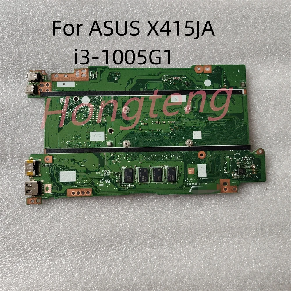 For ASUS X415JA Laptop Motherboard R3.1 SRGKF i3-1005G1 With RAM Notebook Mainboard ﻿Tested Fast Shipping