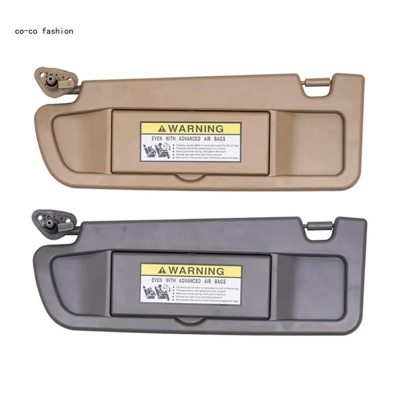 

517B Auto Accessory Left / Right Sun Visors Replacement Sunvisor with Glass Fit for Civic 2006 2007 2008 2009 2010 2011