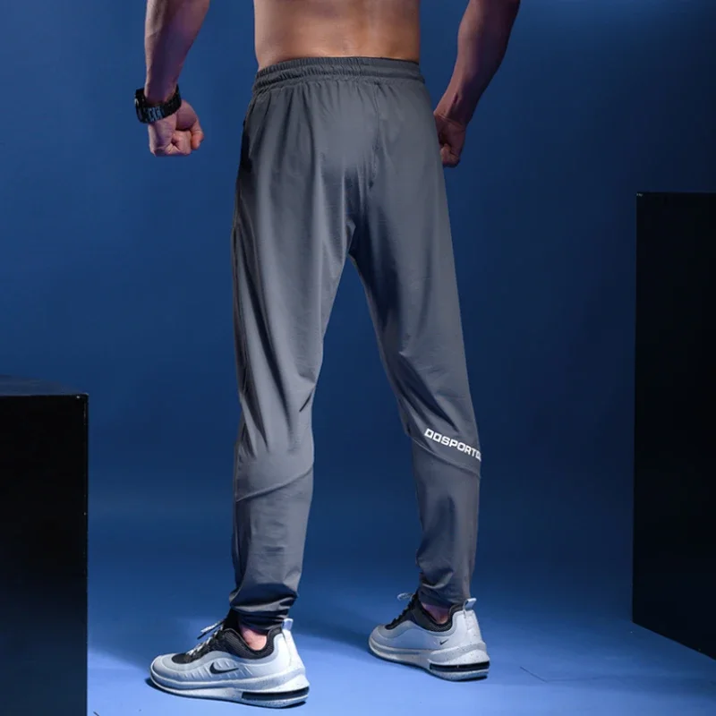 Men Sports Running Pants Athletic Football Sweatpants Sport Trousers Jogging Elastic Training Sportswear Quick Dry Trousers