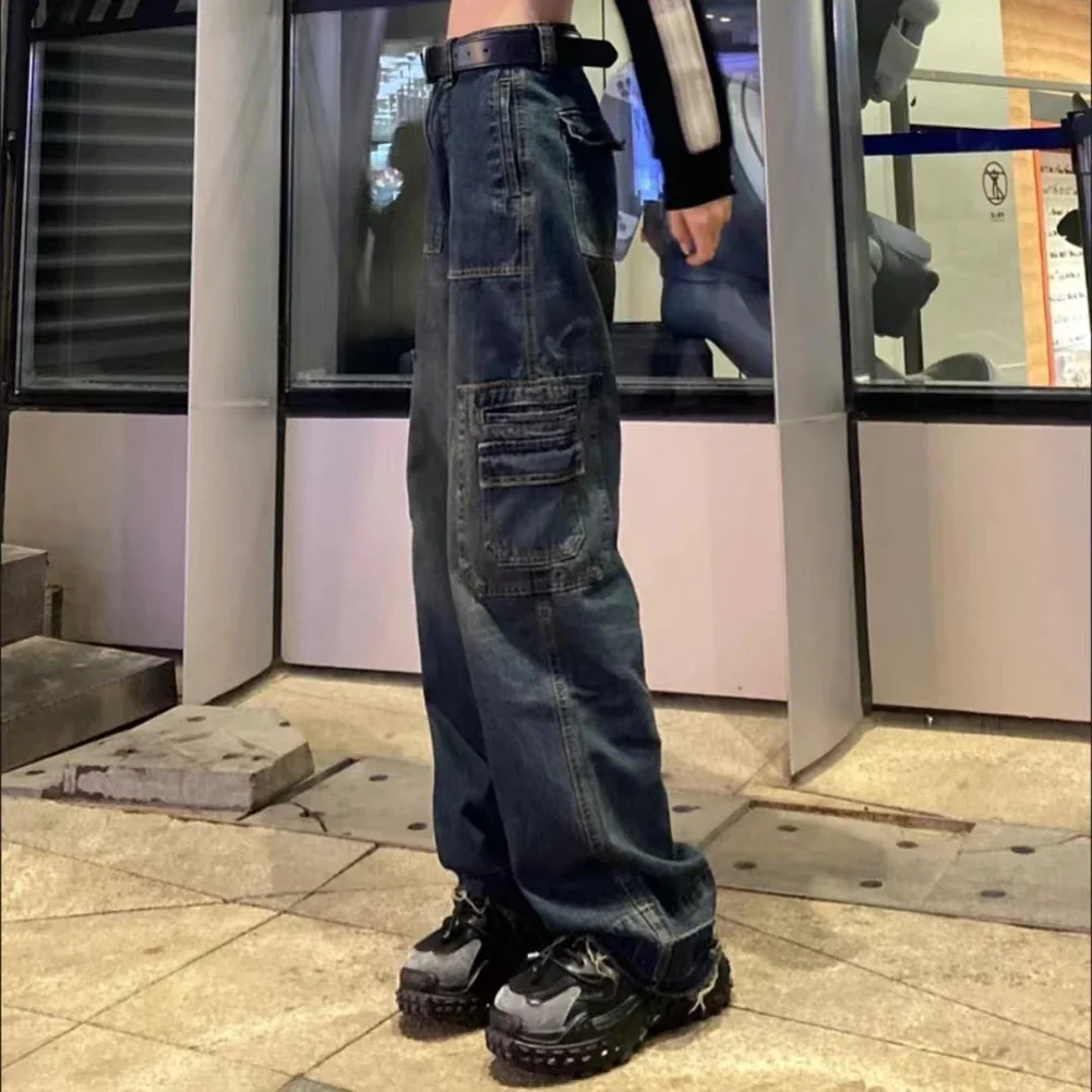 

2XL High Street Cargo Pants Brand New Trousers Applicable For Females Polyester Fabric Regular Clothing Length