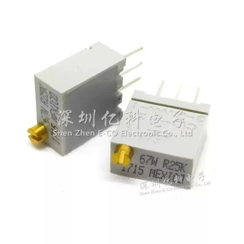 67WR25KLF imported from the United States BI precision multi turn adjustable resistor/potentiometer 67W R25K top adjustment 3296