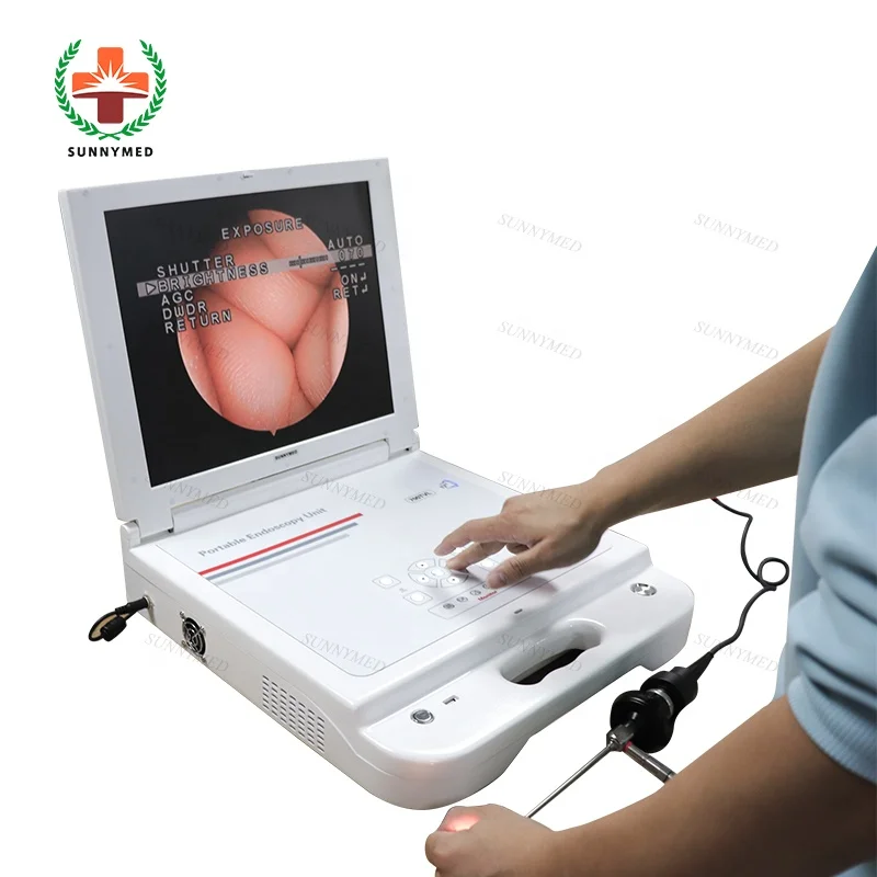 SY-PS045N Telecamera per endoscopio CCD per endoscopio ORL medico con telecamera per endoscopia integrata con sorgente luminosa a LED