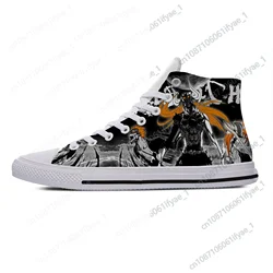 Hot Cool Fashion Funny Summer Sneakers Casual Shoes Cartoon Men Women Anime Bleach Kurosaki Ichigo High Help Classic Board Shoes