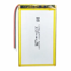 3 line 3.7V / lithium polymer batteries 306090 / containing 3000mAh / 7 inch Tablet PC Universal Battery LI