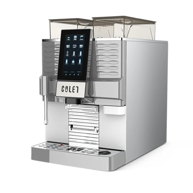 Professional Commercial Bean to Cup  Fully Automatic Espresso Coffee Machine for Cafe Shop