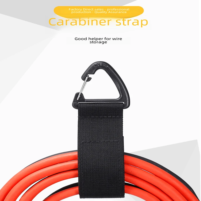 Cord Organizer Holder With Triangle Buckle Power Cord Storager Wire Manager Nylon Heavy Cord Storage Straps For Cables And Hoses