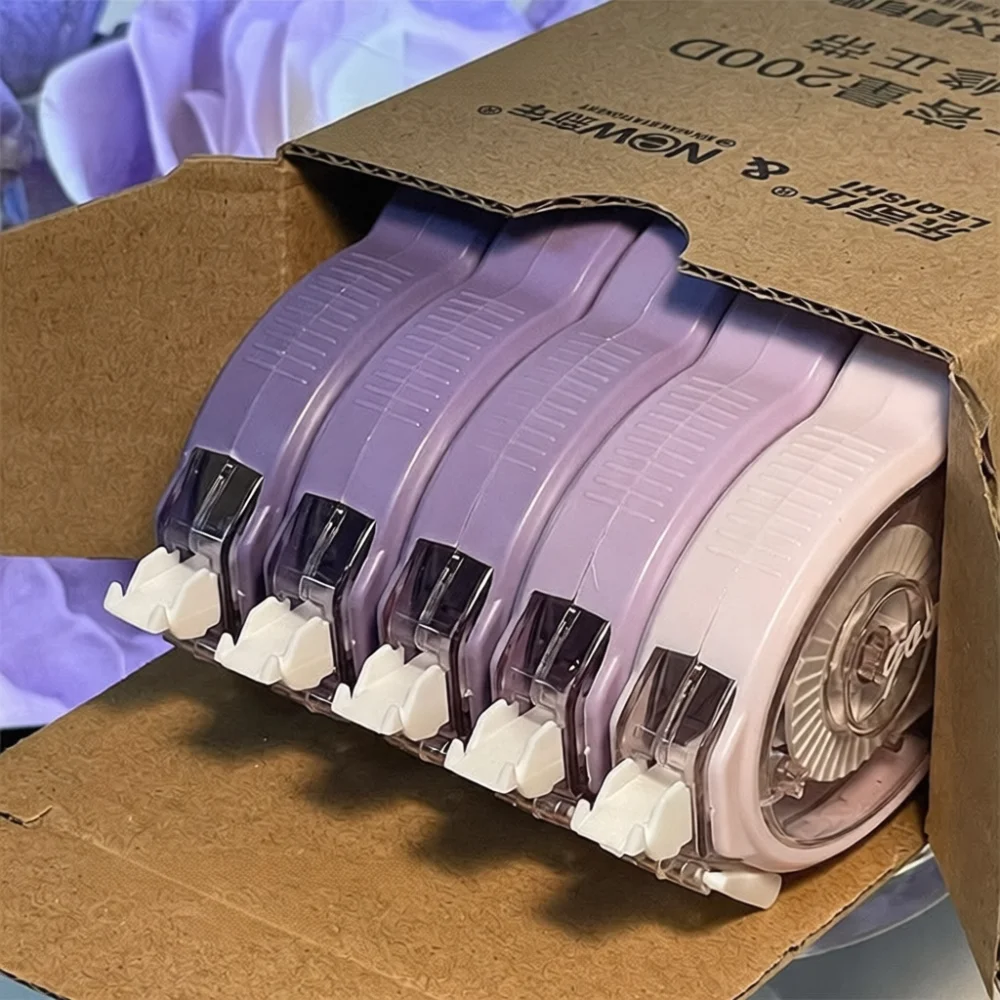 Gradient Correction Tape Aesthetic Stationery Smooth Correction Pen Office School Supplies Quiet Design Durable Tool