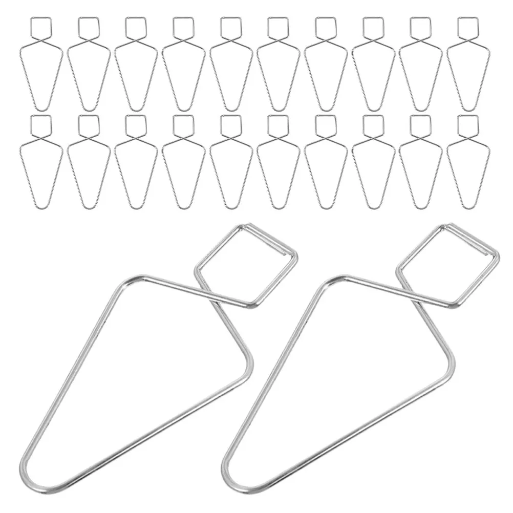 30Pcs Automatic Rebound Ceiling Hanging Hooks Drop Ceiling Clips Heavy Duty Squeeze Hangers for Office School Shop Supermarket
