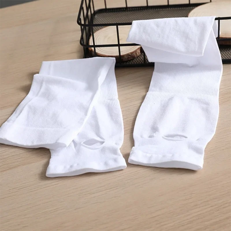 Summer Cool Arm Sleeve Finger Sleeve High Elasticity Outdoor Cycling Fingerless Fishing Sleeves Driving
