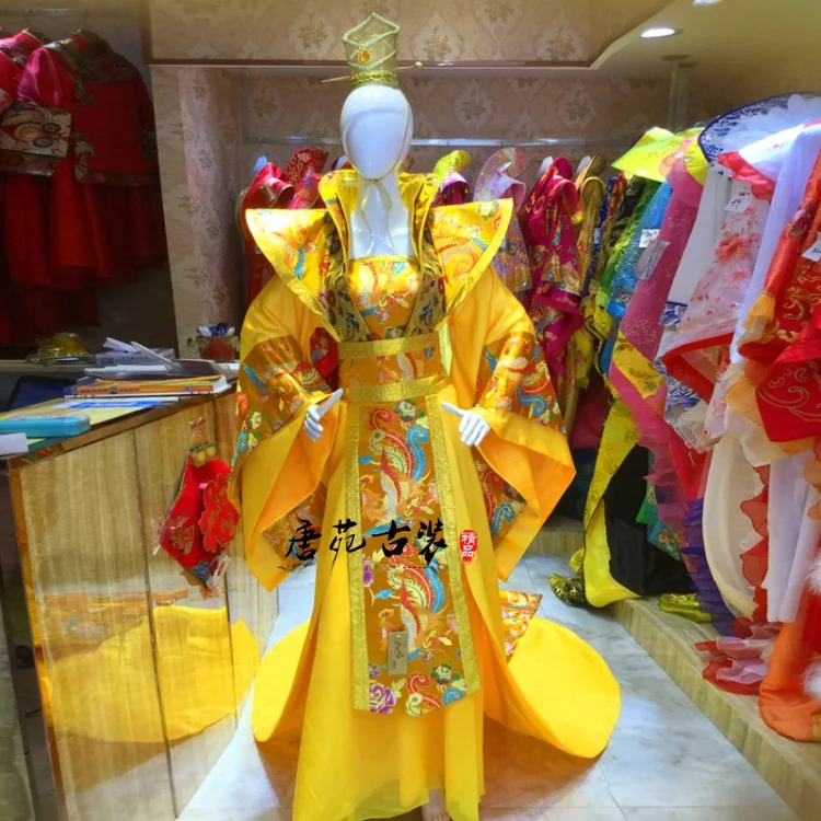 

Ancient Chinese Wedding Dress for Women Princess Style Long Tail Costume Traditional Performance Hanfu New B...