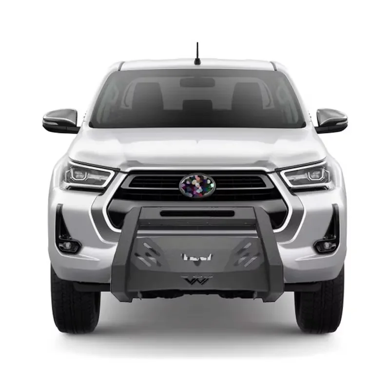 Горячая распродажа: Универсальный стальной бампер-кенгурятник 4x4 для Dodge Ram 1500, Tundra, Hilux, D-Max, NP300, D40