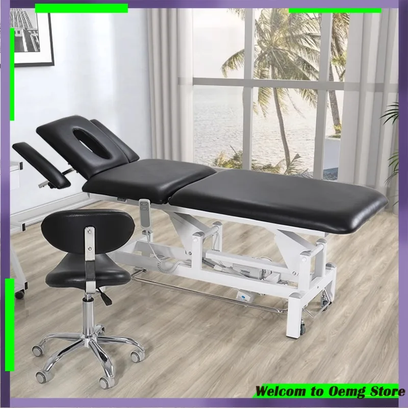 Long Electric Massage Table Professional Body King Size Massage Table Modern Lettino Per Massaggi Furniture Beauty Salon