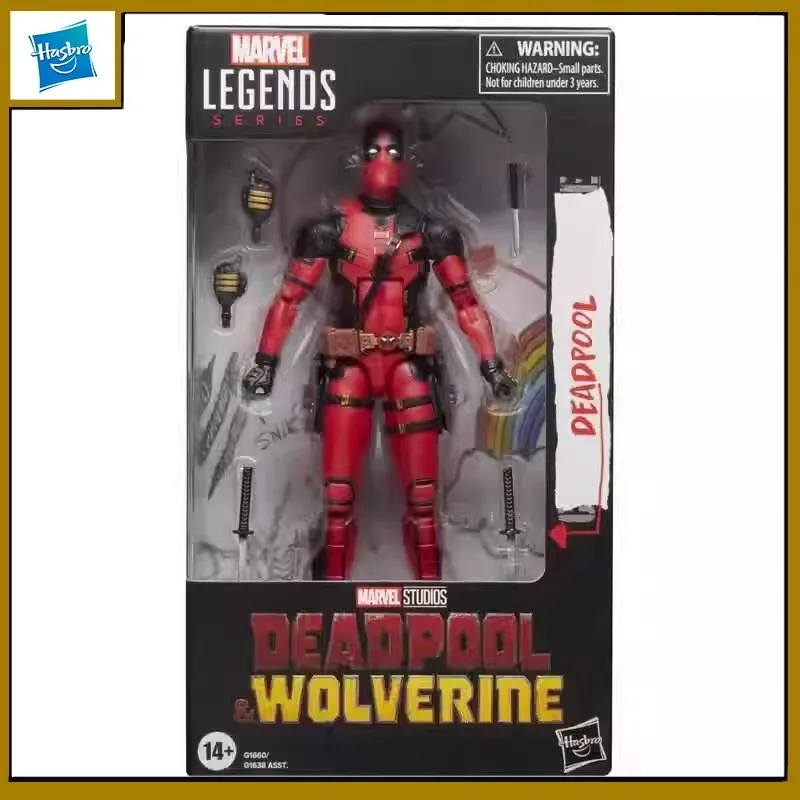 Hasbro Originele Marvel Legends Anime Figuur Deadpool Wolverine Action Figure Speelgoed voor Jongens Meisjes Kids Gift Model Ornamenten