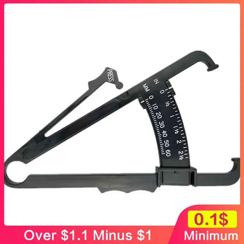 Non-slip Body Fat Forceps Round Corner Wrap Body Fat Measurement Tool Fat Clips Body Fat Analyzer Fat Monitors Body Fat Tester