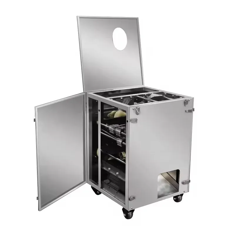 آلات قتل معالجة الأسماك من الفولاذ المقاوم للصدأ عالية الكفاءة أوتوماتيكية بالكامل مع بطن مفتوح وظهر #6