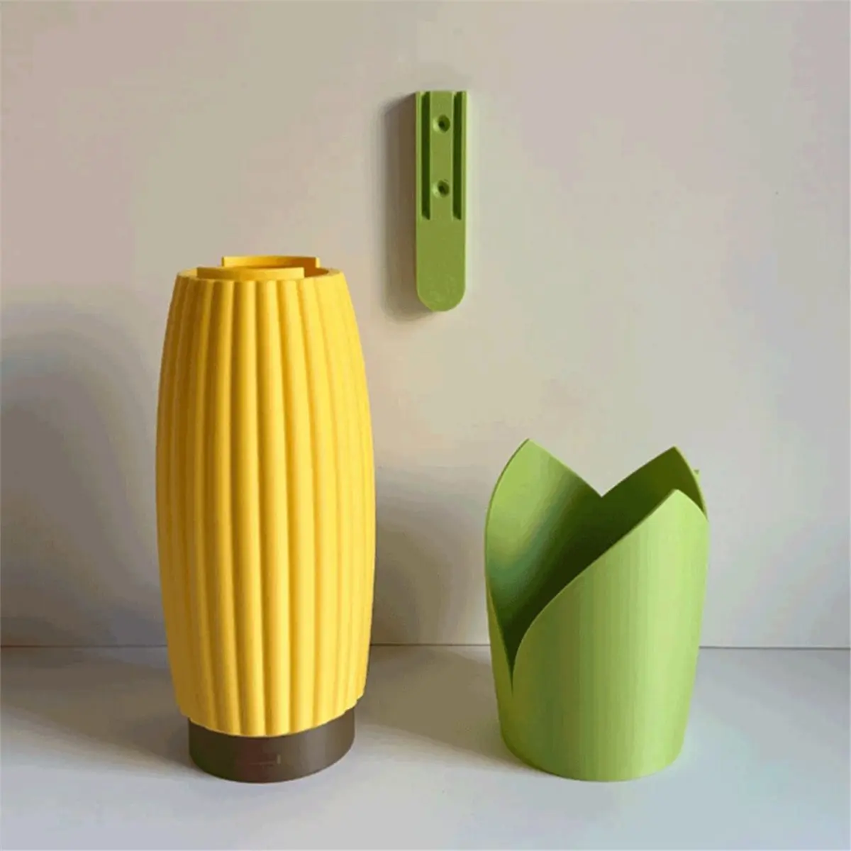 Wall Mounted Snack Dispenser Portable Food Storage Container with Lids for Nuts Candy Cookies Crackers Kitchen Accessory