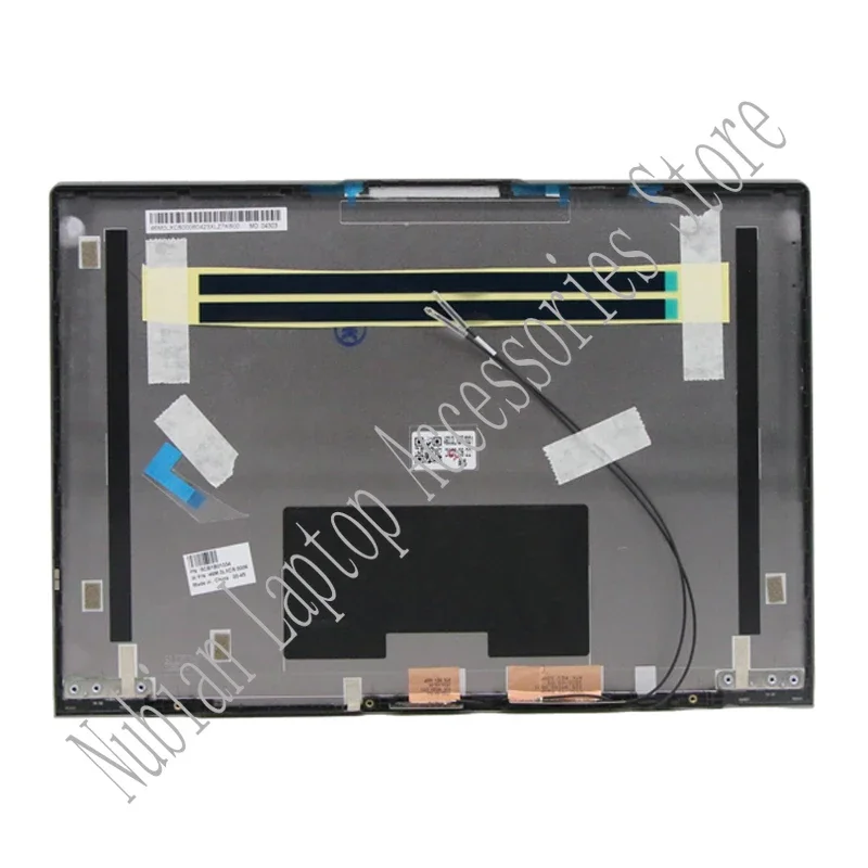 For the new Lenovo ThinkBook 13S G2 ITL ARE LCD Back Cover Silver Palm Cushion Bottom Cover Base Silver Grey