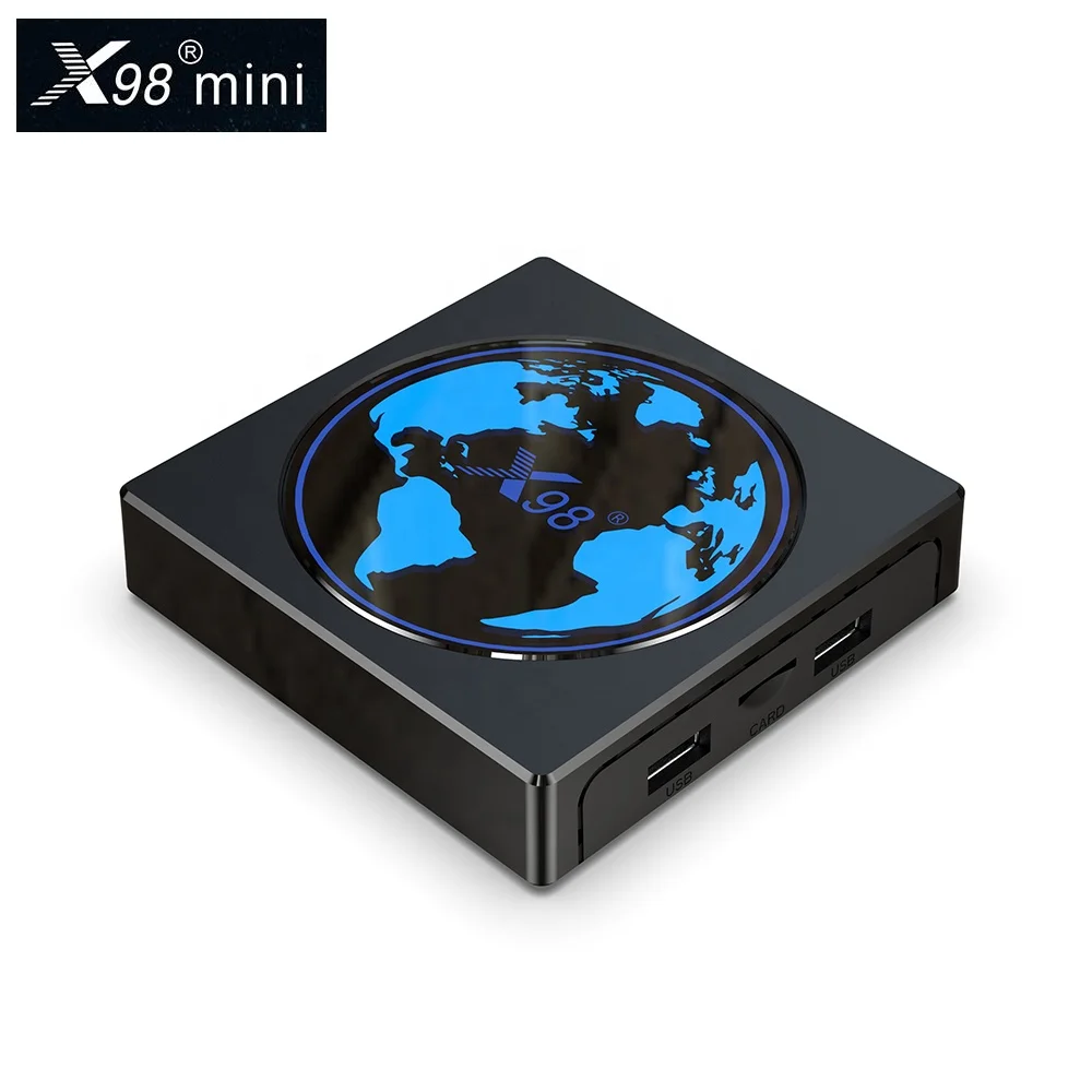 

Android 11.0 S905W2 4K 2.4G 5G Dual Wifi BT4.0 H.265 HEVC X98 Mini Smart TV Box