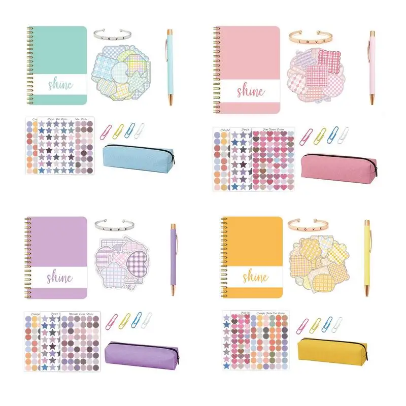 Journal Set For Teenage Girls Art & Crafts Kits Journal Kit Unlined Pages Journal Set With Pen Keepsake Box For Birthday Easter