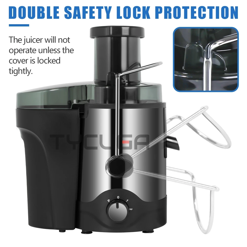 Электрическая соковыжималка для апельсина, 1,5 л, 800 Вт, блендер для фруктов и овощей, соковыжималка для лимона, многофункциональная соковыжималка, кухонная техника 110/220 В