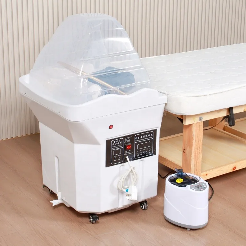 Salon Beauty Spa Shampoo Chair Convenient Mobile Basin Equipment 60 Liter Water Storage Japanese Head Spa Shampoo Bowl Sinks