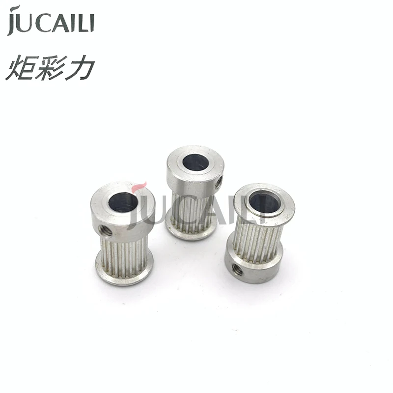 Jucaili ราคาดี2Pcs Eco ตัวทำละลาย Mimaki JV33 JV5มอเตอร์เกียร์20ฟันรอกขนาดเล็ก