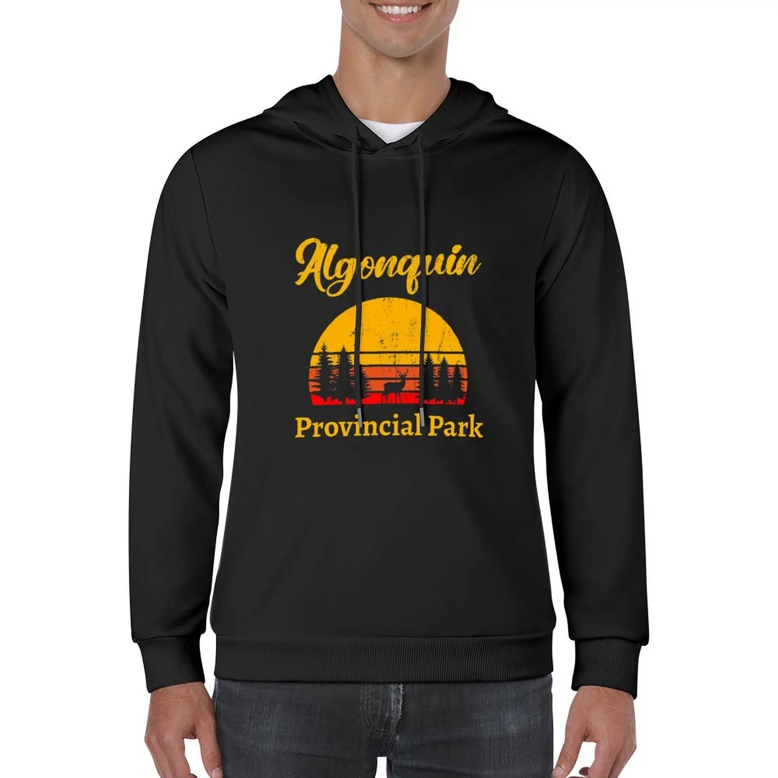 Algonquin Park Adventure in Ontario Canada Hoodie men's autumn clothes korean clothes men's winter sweater blouse hoodie for men