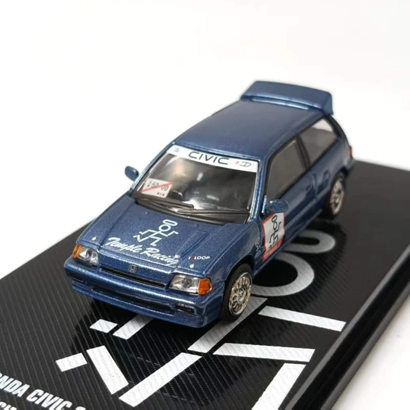 JDM1: 64 schaal CIVIC SiE-AT simulatie automodel statische collectie versierd vakantiegeschenken speelgoed