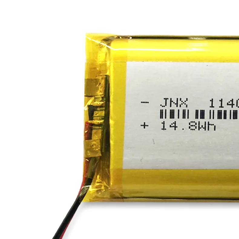 New 3.7V 4000mAh Polymer Lithium Battery 114065 Large Capacity Bluetooth Speaker Shaver Beauty Instrument Mobile Power Battery