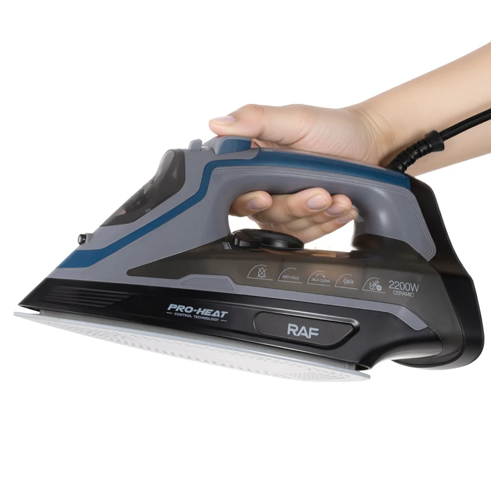 

Высококачественный электрический утюг с керамической подошвой и функцией самоочистки