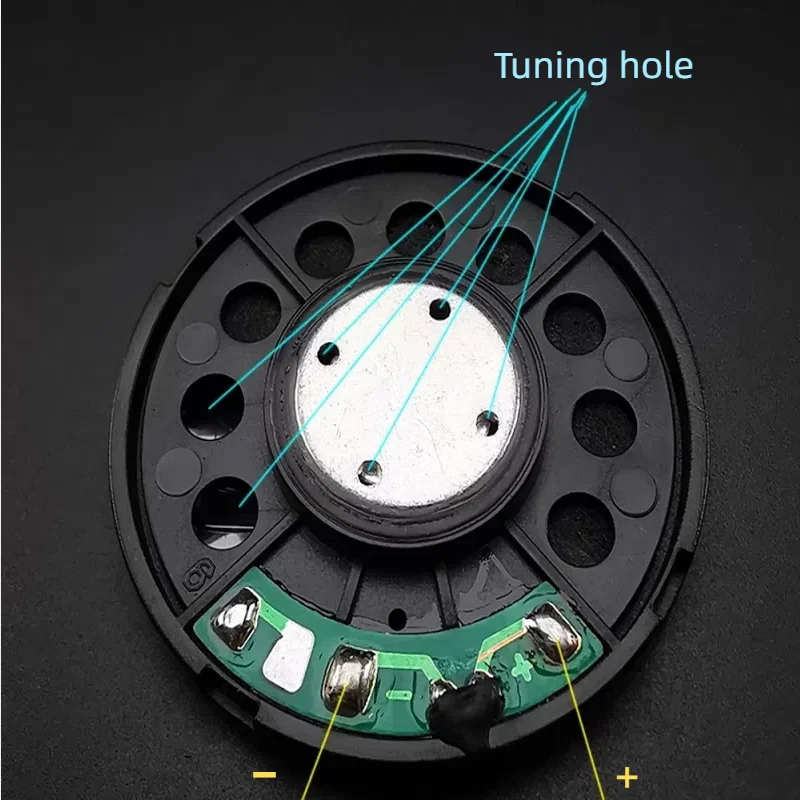 Hifi 53 مللي متر سماعة الرأس وحدة سماعة سائق 60ohm خوذة مكبر الصوت إصلاح أجزاء صوت جهير عميق جيد الوافدين الجدد 2 قطعة