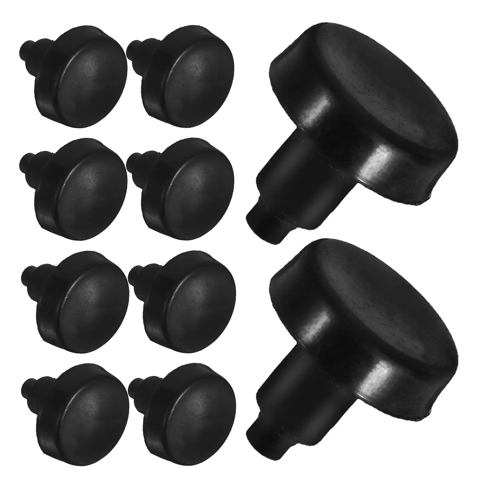 50Pcs Furniture Leg Pads Chair Foot Protectors for Hardwood Floors Noise Reducing Non Slip Floor Protectors Embedded Hole Design