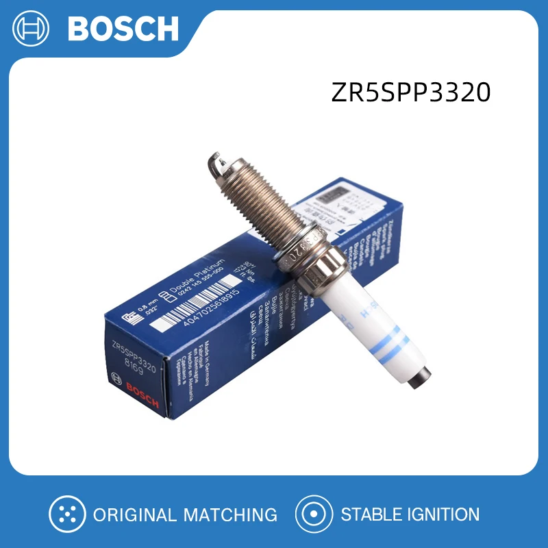 BOSCH 1/4/6 pcs ZR5SPP3320 Platinum Spark Plug Fits for BMW 528LiG38 2.0 12120040551 12120041666