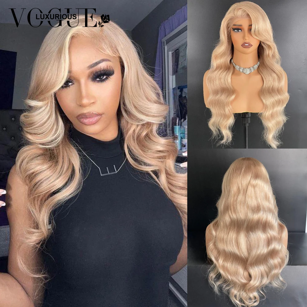 

Grey Ash Blonde Colored Body Wave 13x6 Lace Front Wig 200% Density 100% Remy Hair Wig Pre Cut Ready To Wear Human Hair Wigs