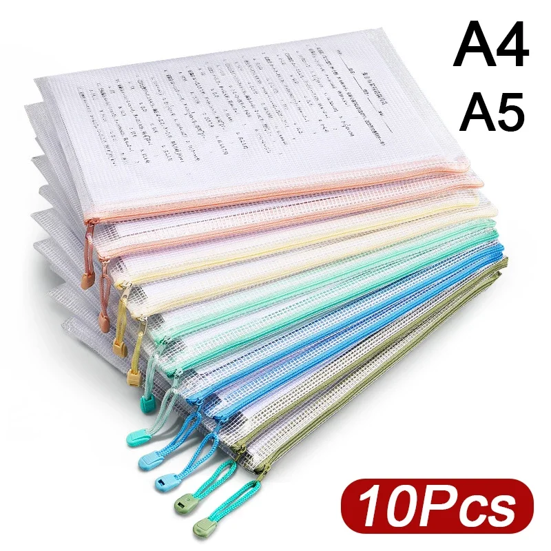 

Zipper File Bags Jigsaw Puzzle Project Bags Sorting And Letter Office Supplies Waterproof Clear Travel Bags Travel bags Cart