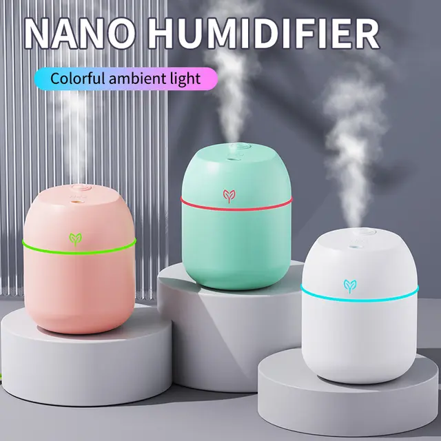 220ML big fog amount usb air humidifier Small desktop humidifier home