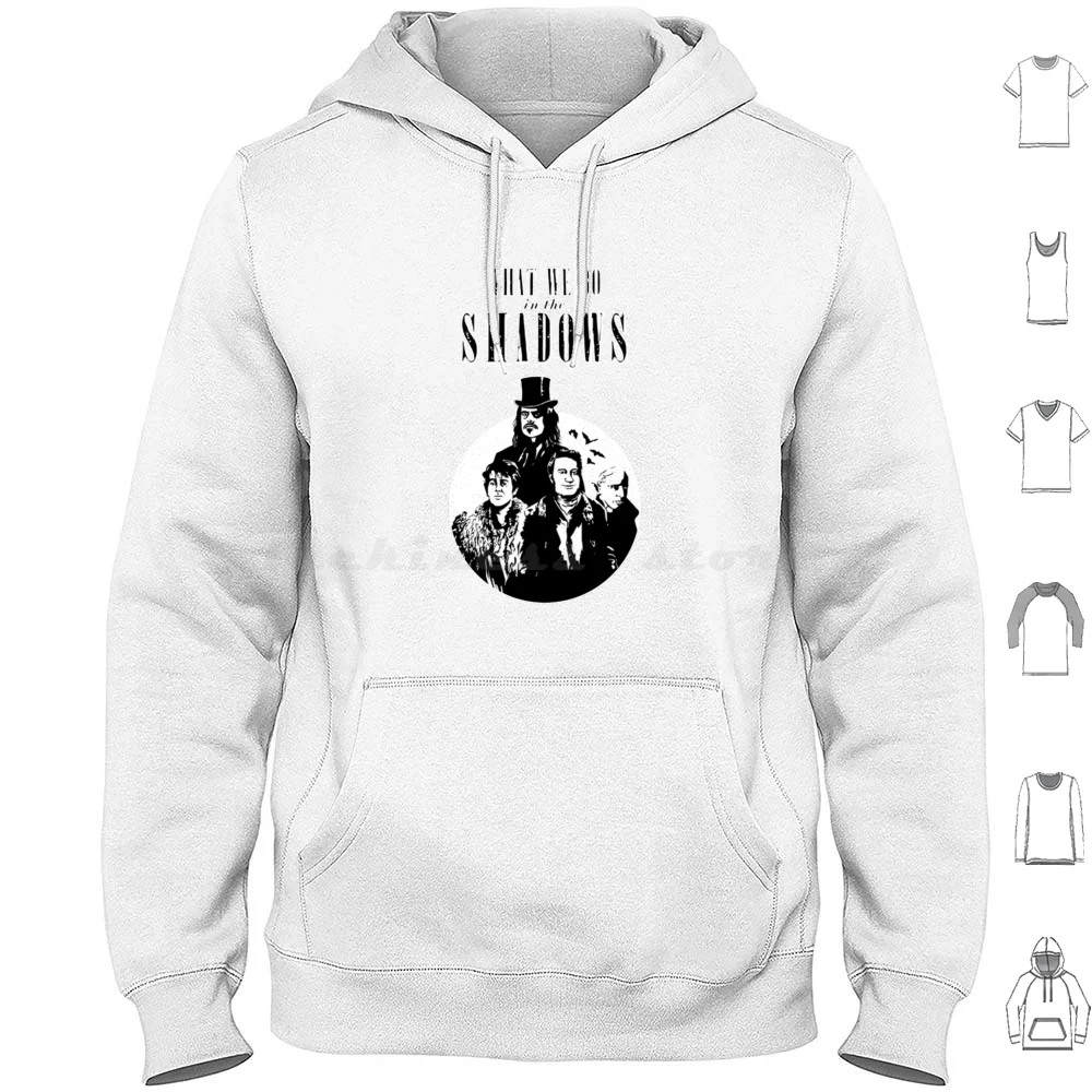 ما نفعله في الظلال هوديي قطن كم طويل Laszlo Cravensworth Halloween Guillermo الفكاهة Taika Waititi Lazlo