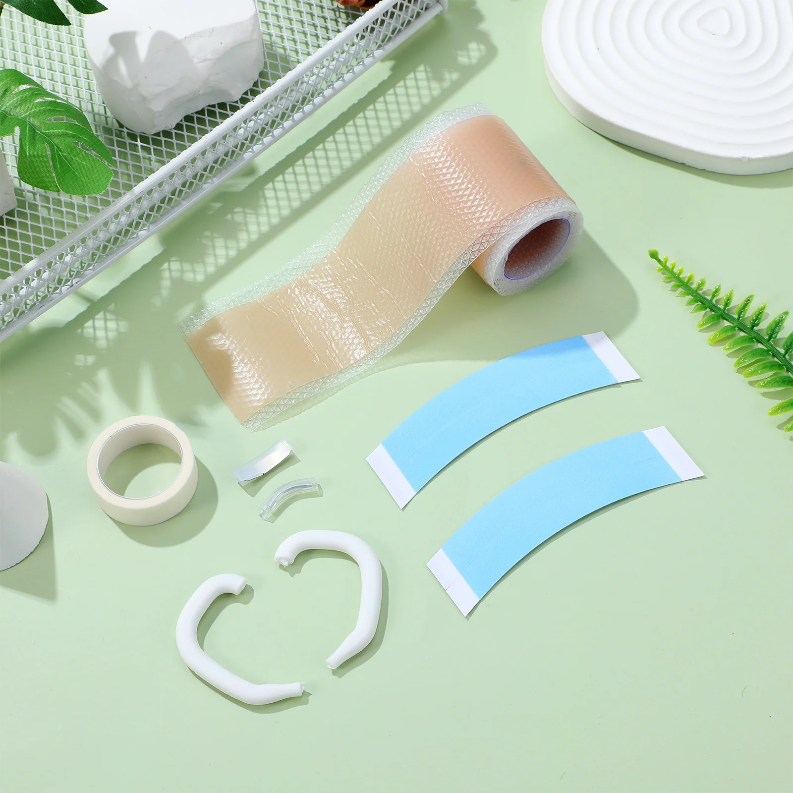 

1 комплект, 1 комплект, детский корректирующий пластырь для новорожденных, инструмент для выступающей поддержки ушей, гипоаллергенный силиконовый эстетический корректор для ушей