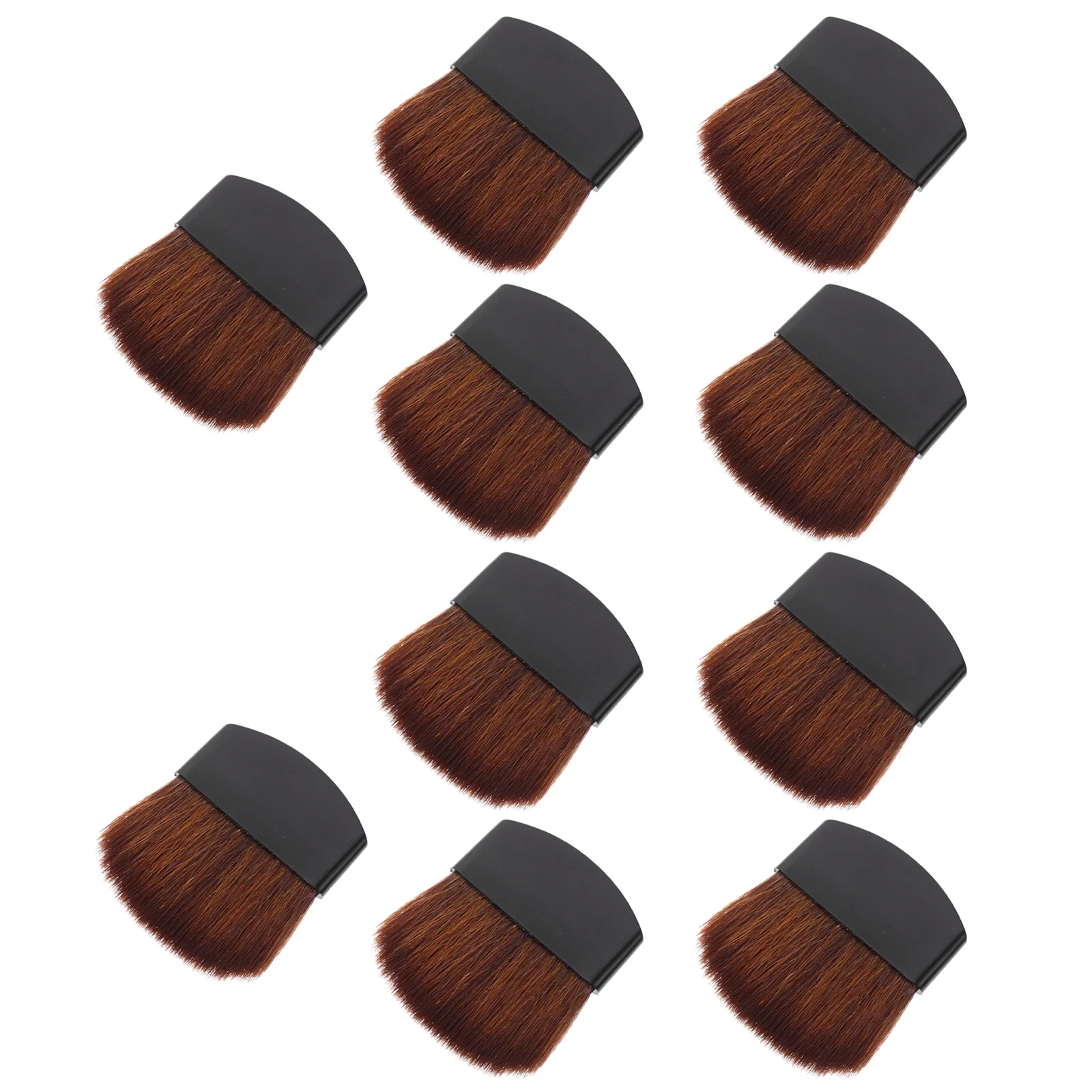 

10pcs Household Paint Brush Set Multi-Function Watercolor Oil Painting Brushes Portable Artist Accessory Durable Wood Fiber