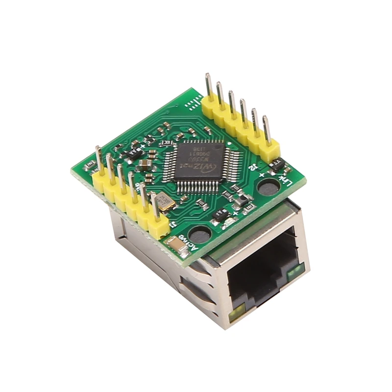 W5500 Ethernet Network Module SPI Interface Ethernet/TCP/IP Protocol Compatible Wiz820io