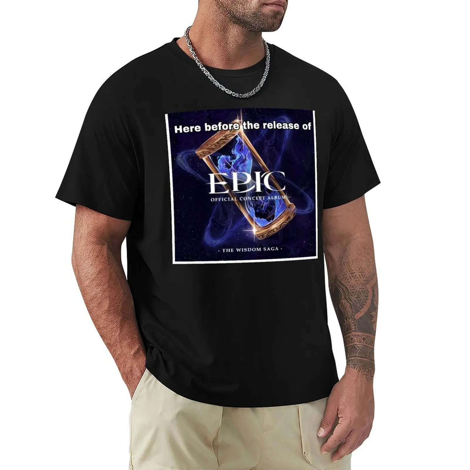 The wisdom saga, before the release fan T-Shirt Casual Basic Short Sleeve T-Shirt