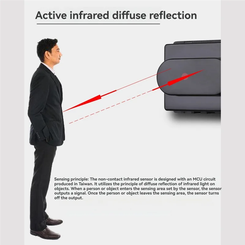 N01R-DC 5V Infrarot Photoelektrische Induktion Schalter Werbung Maschine Aktive Diffuse Reflexion Näherungssensor Modul