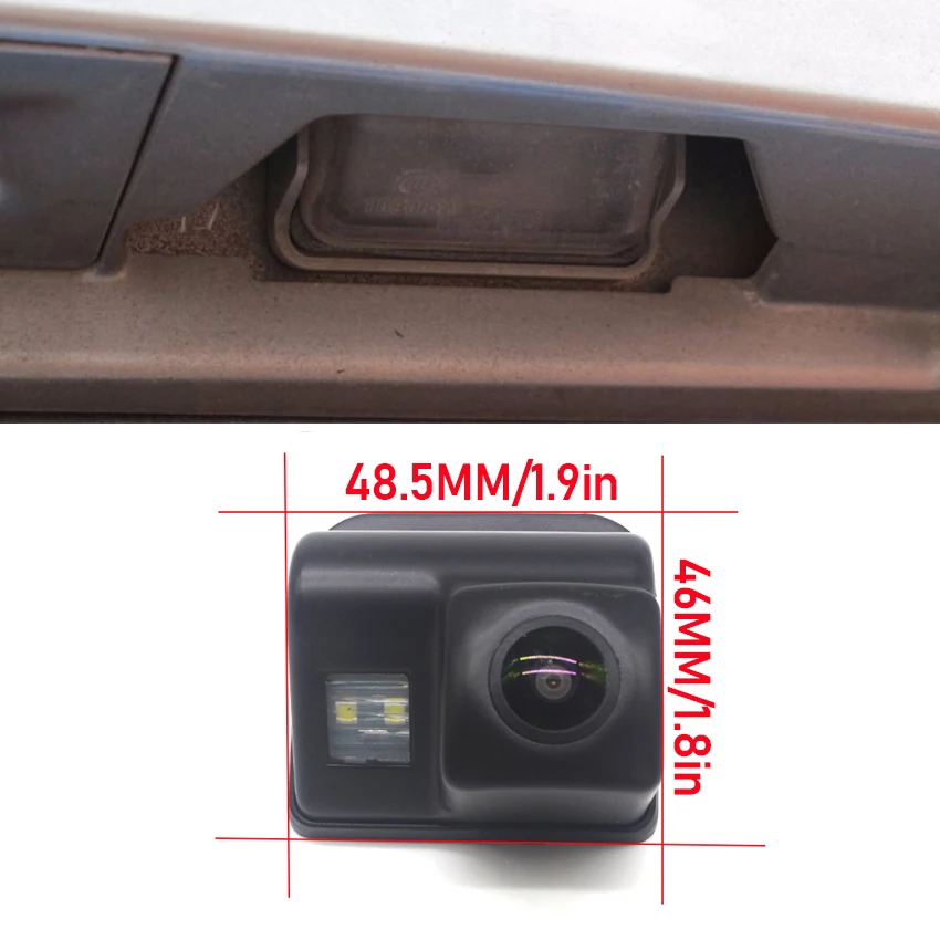 HD CCD 1080P Fisheye Lens Vehicle Reverse Rear View Camera For Mazda CX-7 CX 7 2007~2010 2011 2012 2013 Car Android Monitor