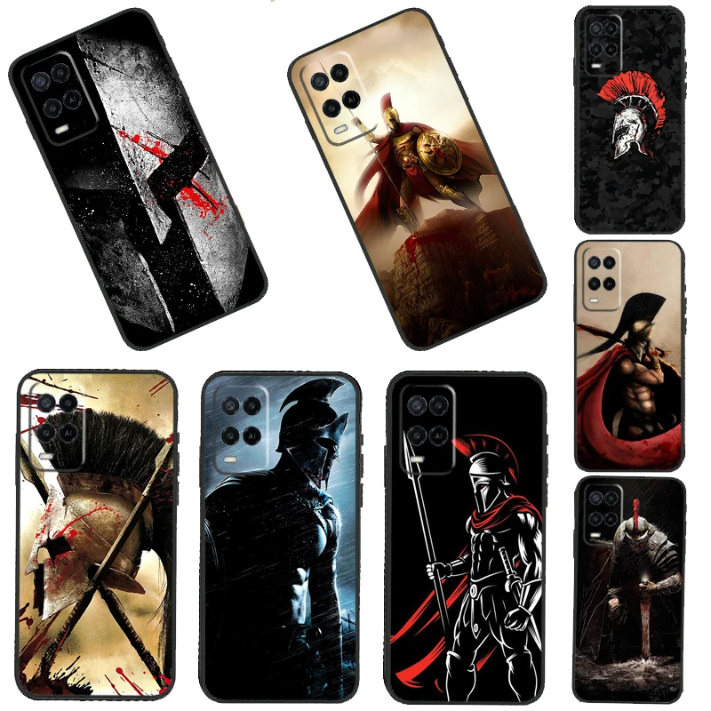 Spartan For OPPO A5 A9 A31 A53 2020 A83 A91 A93 A15 A3S A5S A54 A74 A94 A52 A72 A53S Phone Cover