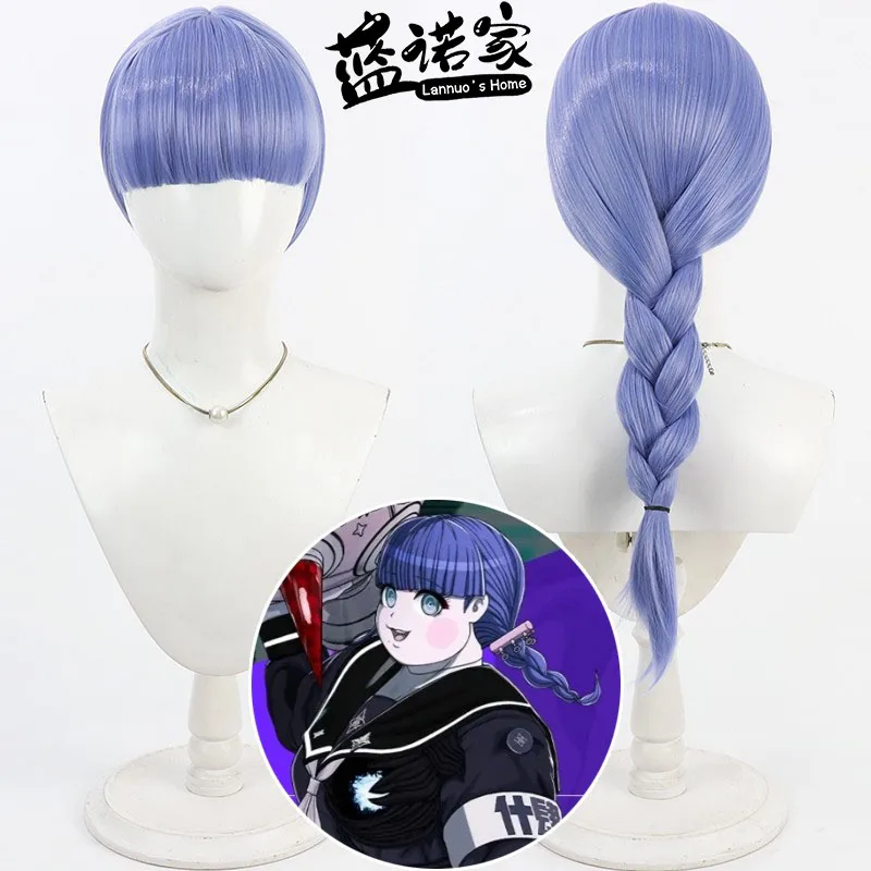 

Anime Hundredline Line Moko Mojiro Cosplay Wig Halloween Carnival Party Props Synthetic Hair Heat Resistant Fiber + Wig Cap