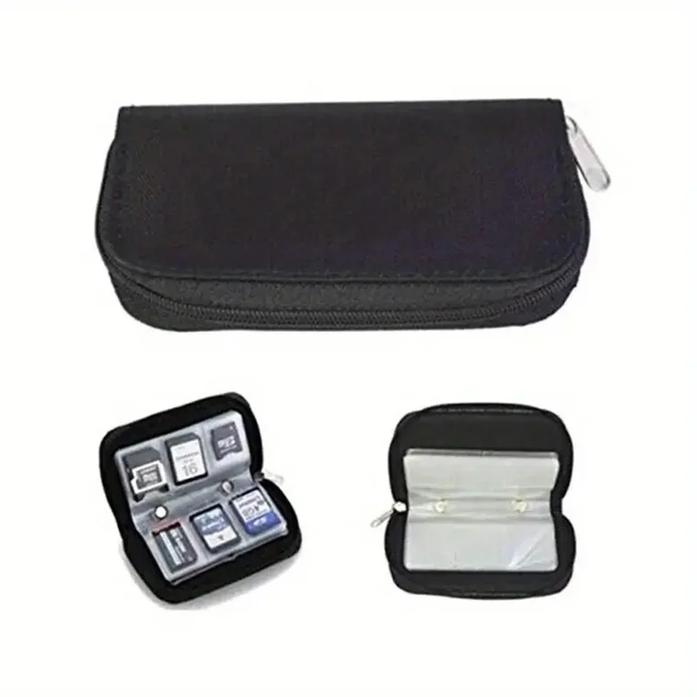 Universal Memory Card Collect Bag  22 Slots Camera Memory Card Case Holder Bag for CF/SD/Micro SD/SDHC Gameing SD Card Case Box