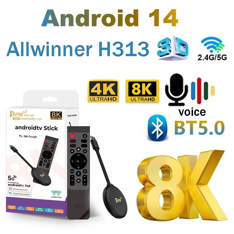 TV98 Atv X8 Tv Stic…