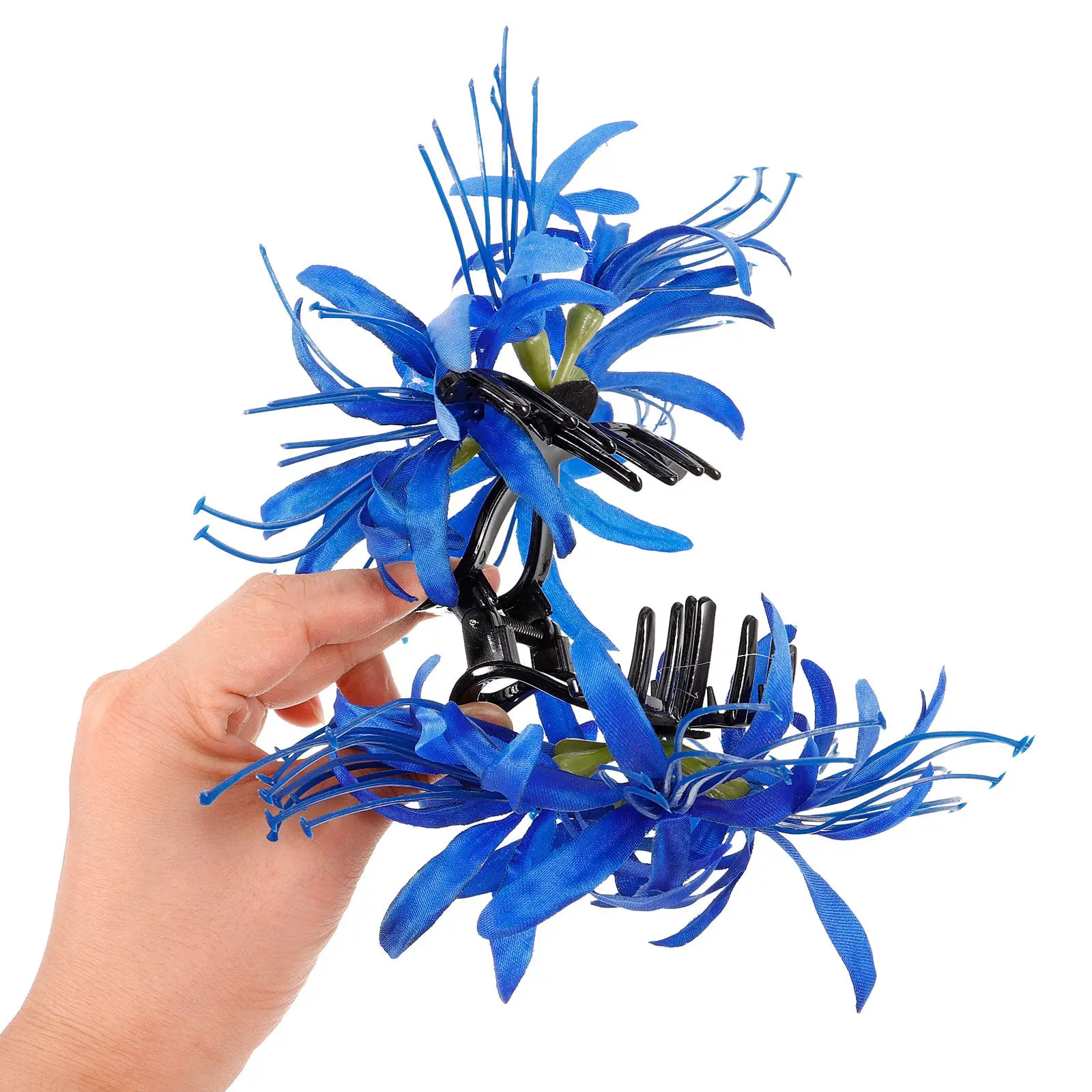 

Women Large Hair Clips Cloth Plastic Durable Exquisite Design Decorative Birthday Wedding Prom Gift for Girls and Ladies